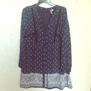 Francesca’s long sleeved dress